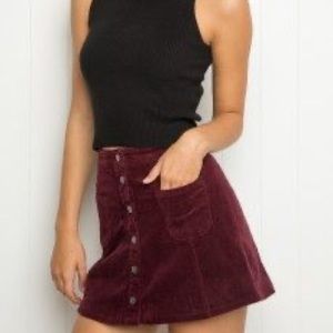 Brandy Melville Corduroy Skirt